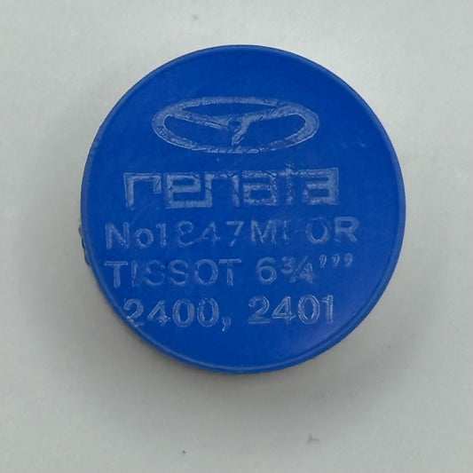 Tissot 2400 2401 Balance Complete 6 3/4''' Renata 1847 M Watch Movement DAMAGED