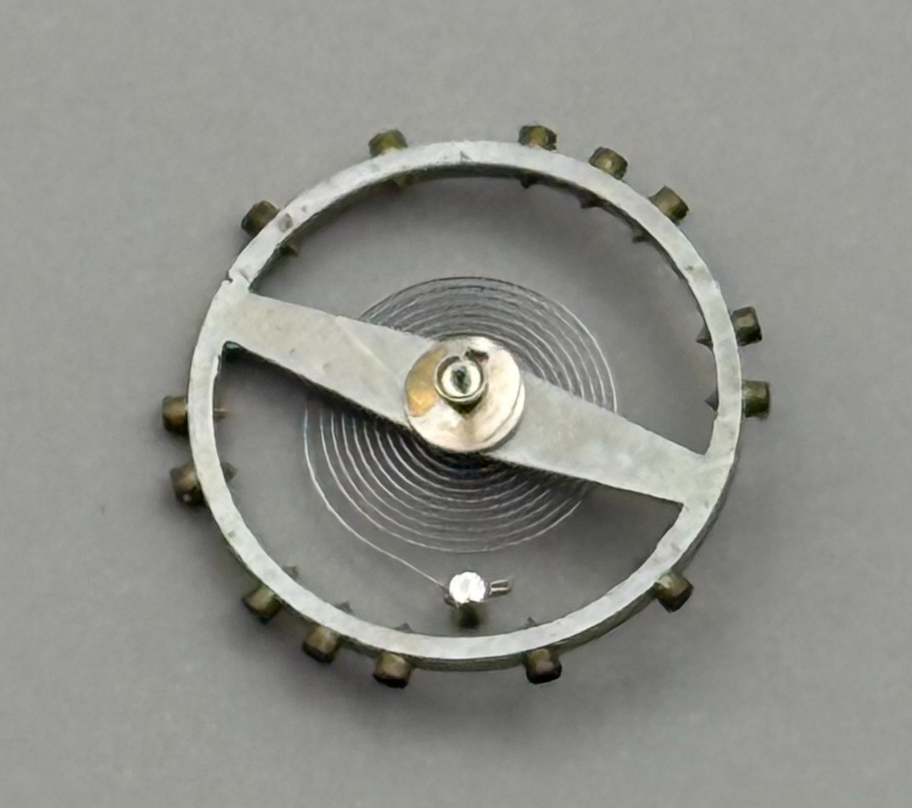 AS 1194 Balance Wheel Complete And Spring Inca 42 M Watch Movement Parts NOS