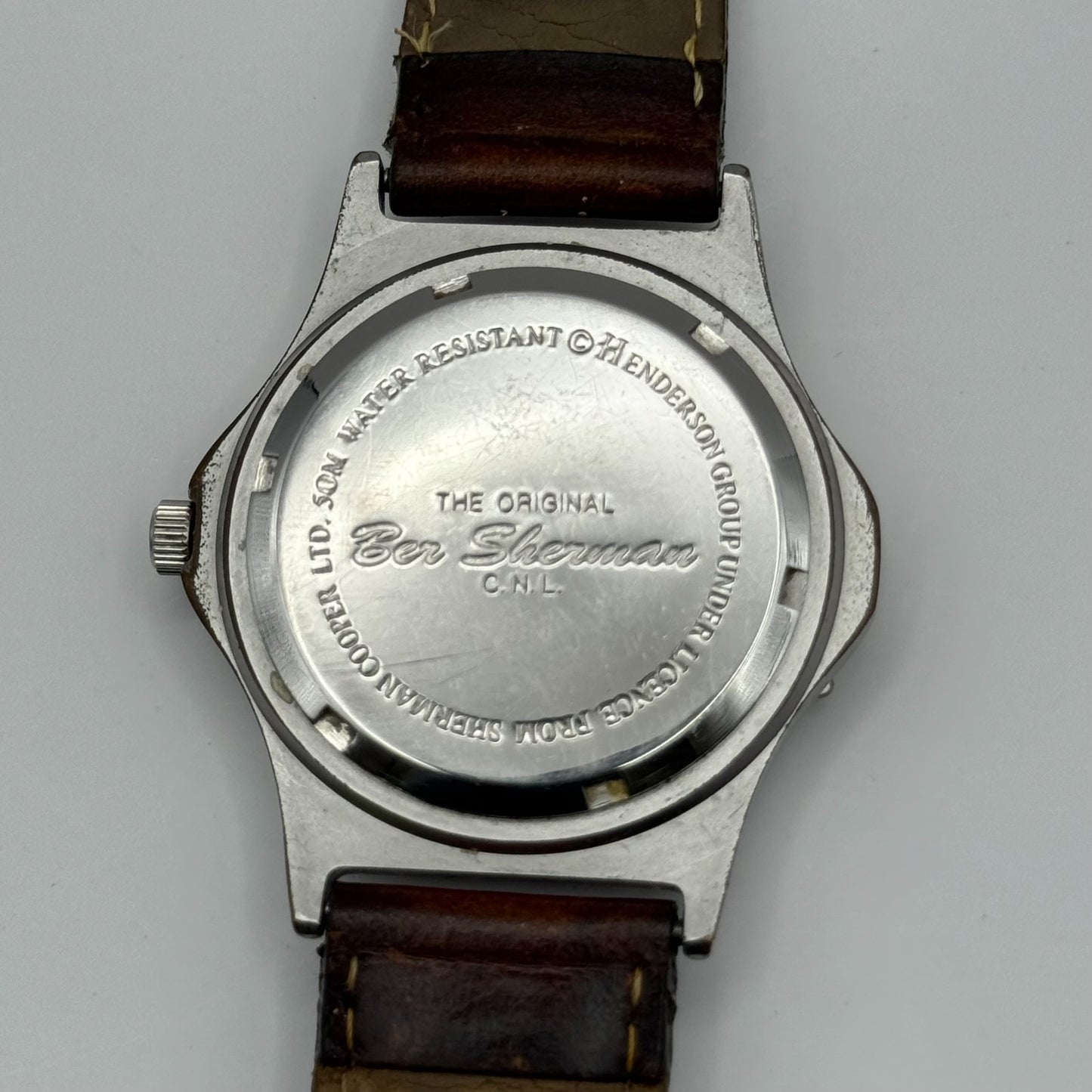 Ben Sherman CNL The Original Men’s Quartz Watch Leather Strap Working 40mm