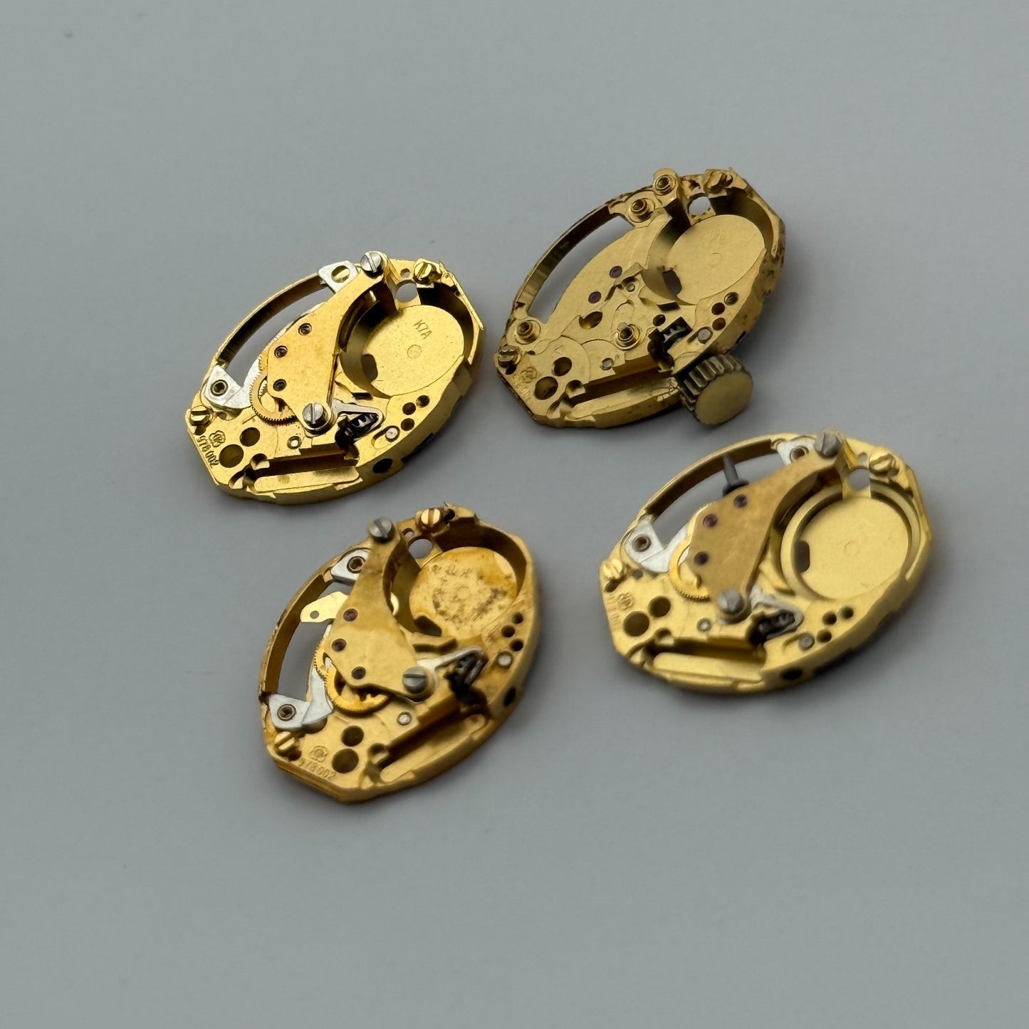 ETA ESA 978.002 x4 Quartz Watch Movement Incomplete Swiss Ladies Parts Repair