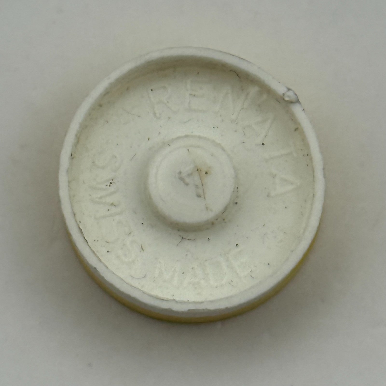 Oris 461 Balance Wheel Complete And Spring  10½’’’ 38 Watch Movement Parts NOS