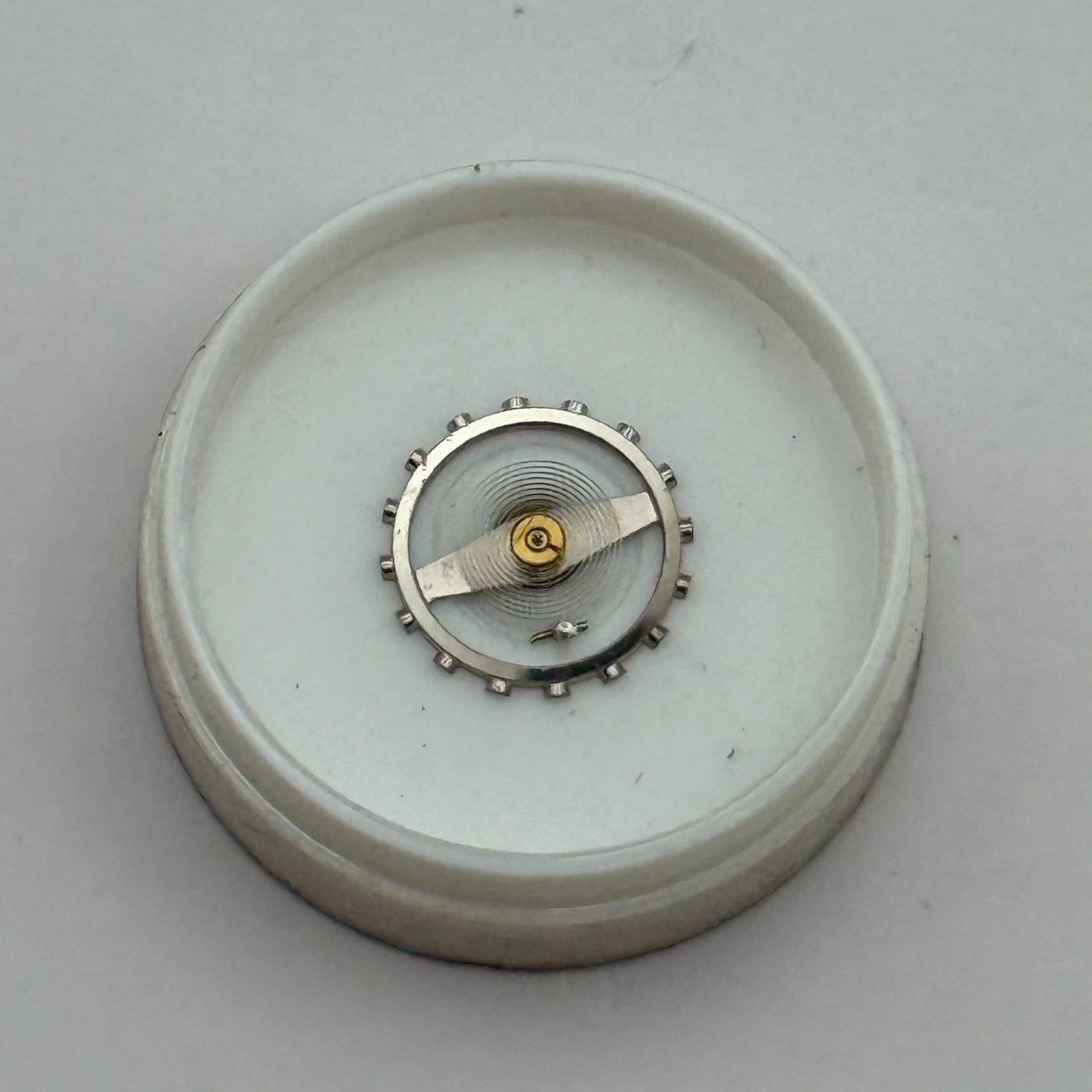 EB 1450 Balance Wheel Complete And Spring 6 3/4’’’ 121 Watch Movement Parts