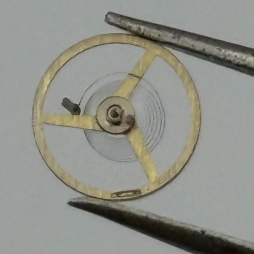 AS 1677 Balance Wheel Complete And Spring Inca 1414 M Watch Movement Parts NOS