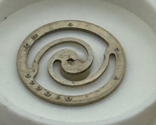 RL Rax 1013, 1237 Balance Wheel Complete And Spring 1679 M Watch Movement Parts 