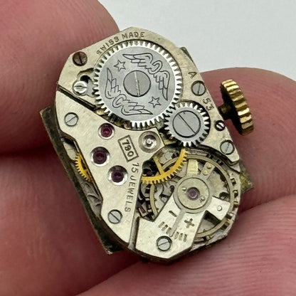 12.9mm Ladies Rotary AS 1051 A Schild Manual Wind Swiss Watch Movement PARTS