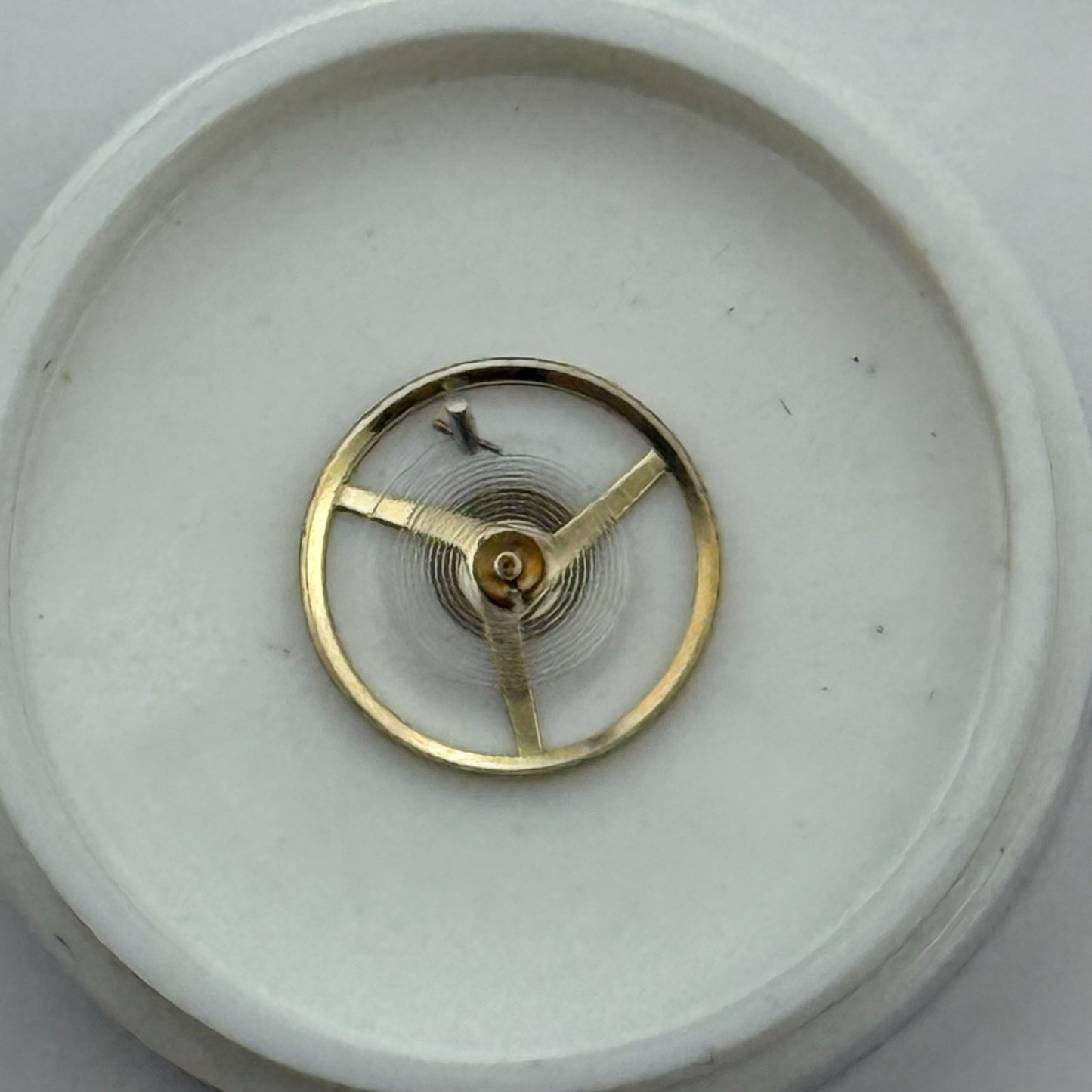 AS 1977-2 Balance Wheel Complete And Spring Inca 1831 M Watch Movement Parts NOS
