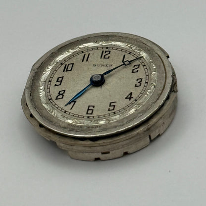 Buren Grand Prix 48 237 Watch Movement Manual Wind Vintage Parts Repair 23.6mm