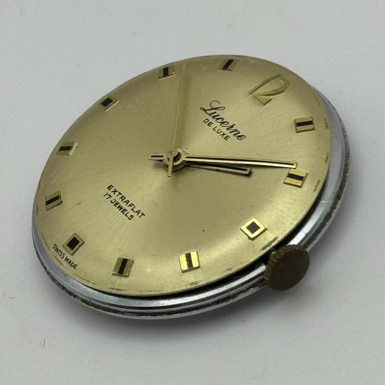 26.5mm Lucerne De Luxe Ronda RL Cal 1213 Manual Wind Swiss Watch Movement PARTS