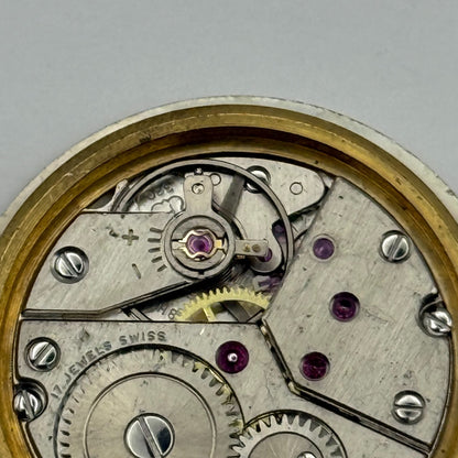 Peseux 320 Watch Movement Avia Manual Wind Vintage Swiss 17 Jewels Parts 30.4mm