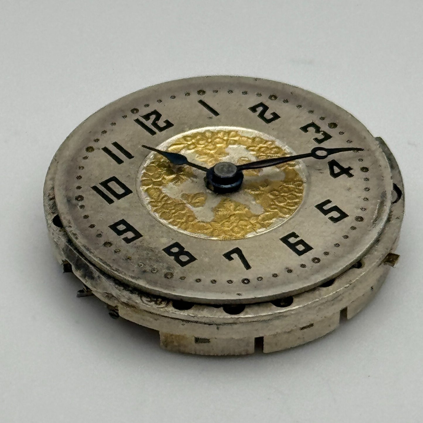 23.6mm AS A Schild 15 Jewels Nice Dial Manual Wind Swiss Watch Movement PARTS