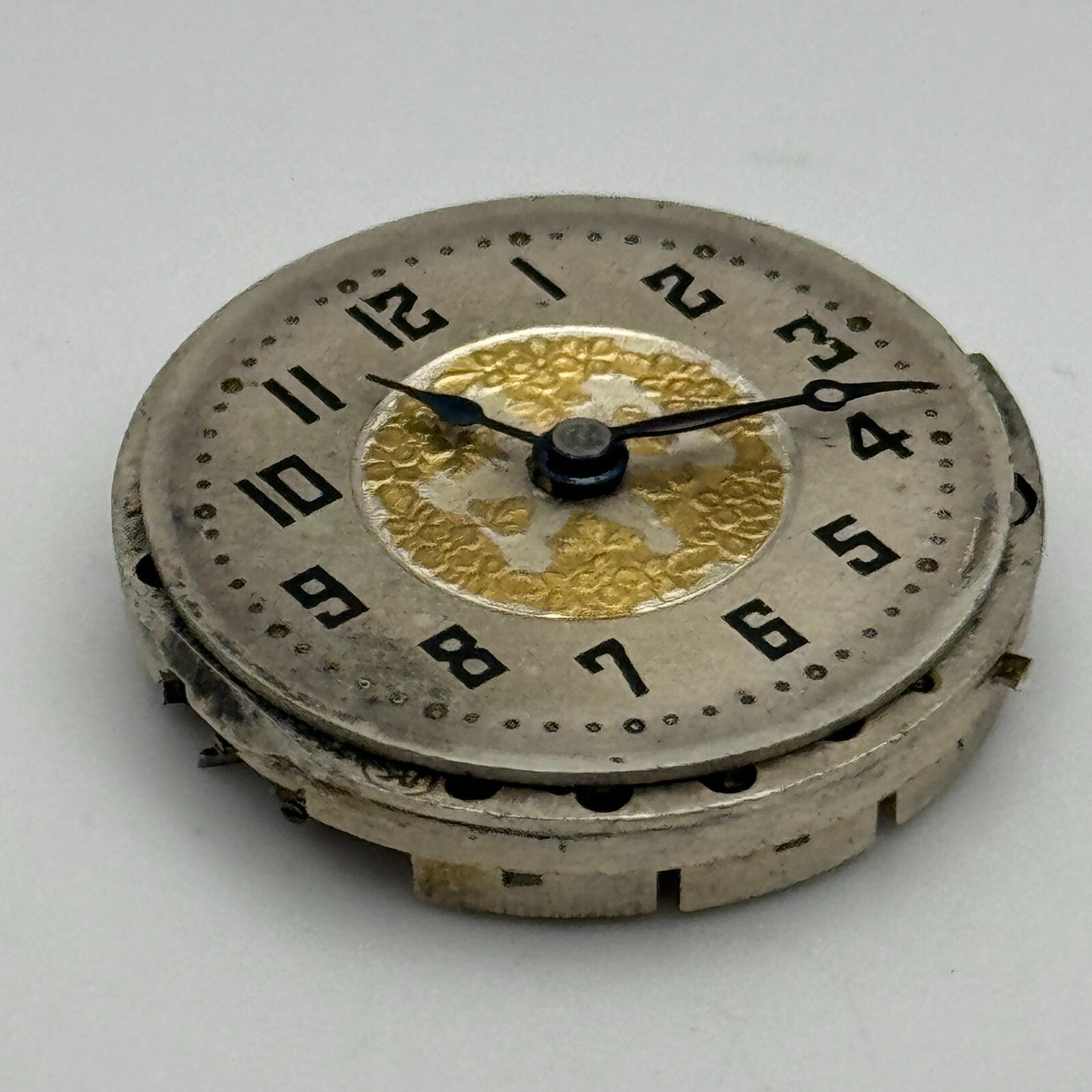 23.6mm AS A Schild 15 Jewels Nice Dial Manual Wind Swiss Watch Movement PARTS