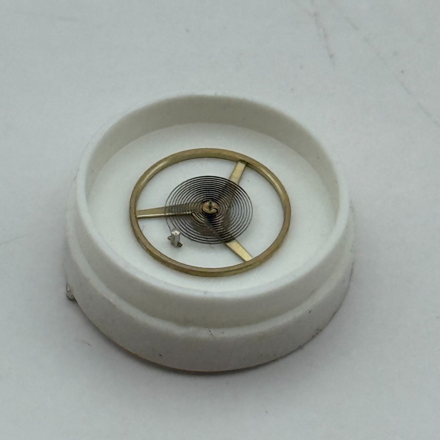 AS 1900 1906 Balance Wheel Complete And Spring 1577 M Watch Movement Parts