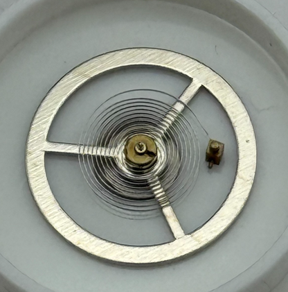 Brac 500 512 528 Balance Wheel Complete And Spring 1819 M Watch Movement Parts 