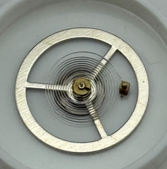 Brac 500 512 528 Balance Wheel Complete And Spring 1819 M Watch Movement Parts 