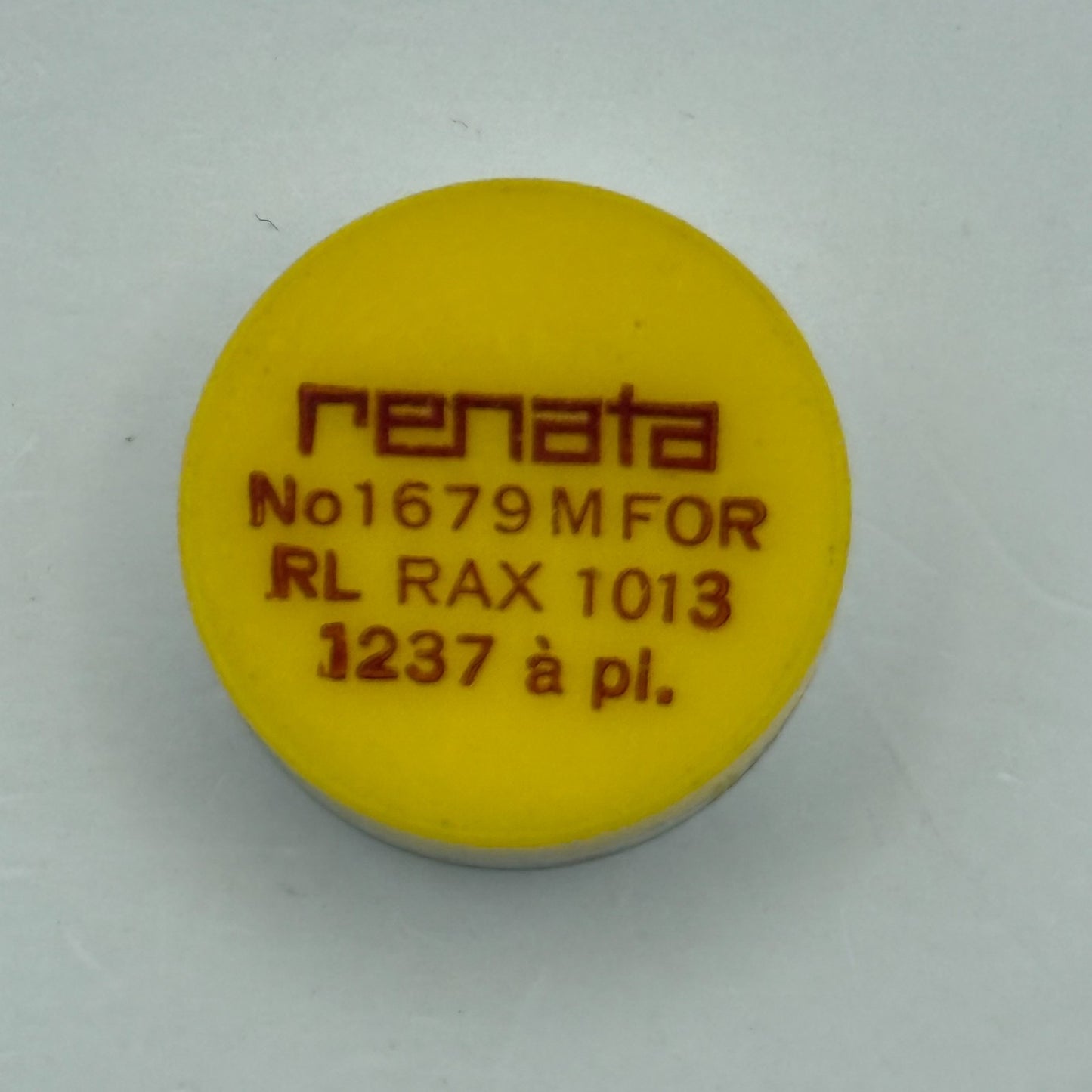 RL RAX 1013 1237 Balance Wheel Complete And Spring 1679 M Watch Movement Parts