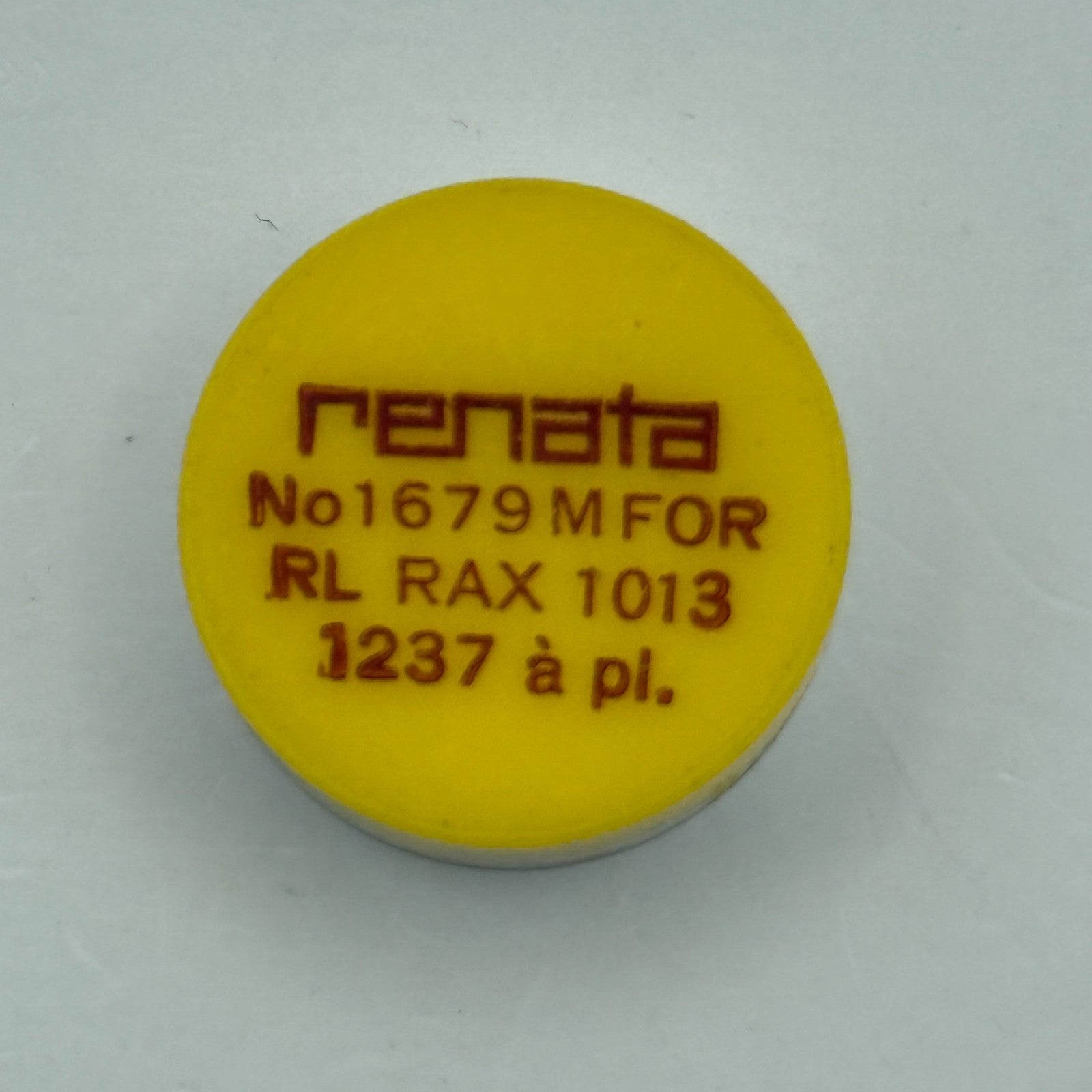 RL RAX 1013 1237 Balance Wheel Complete And Spring 1679 M Watch Movement Parts