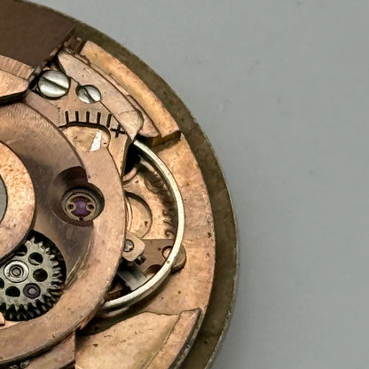 ETA 2451 Watch Movement Automatic  Accurist Shock Master Vintage Parts 28.5mm