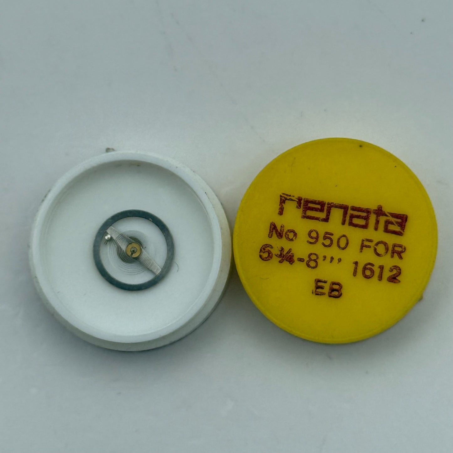 EB 1612 Balance Wheel Complete And Spring 6¾–8’’’ 950 Watch Movement Parts NOS