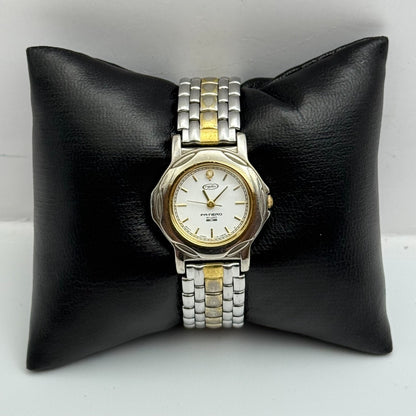 26mm Working Ladies Nero Pa-Nero Milano 2 Tone Quartz Watch 5.25 Inches