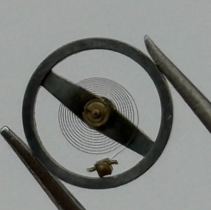 RW 75 Balance Wheel Complete And Spring 5 1/4’’’ 867 Watch Movement Parts NOS
