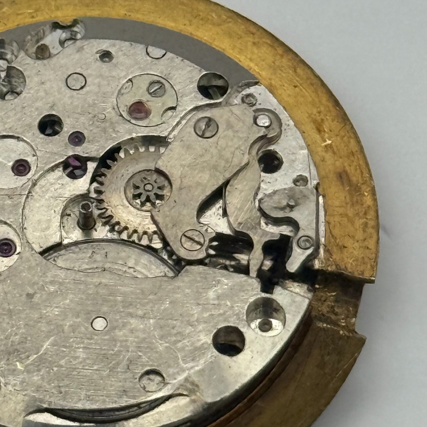 Loda Watch Movement Manual Wind Vintage Swiss 15 Jewels Parts Repair Spares 29mm