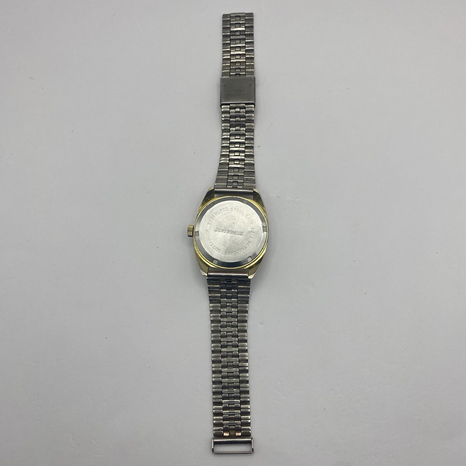 34mm WORKING Vintage Ladies Eurosonic Perfectime Amazing Green Dial 8.2 In Watch