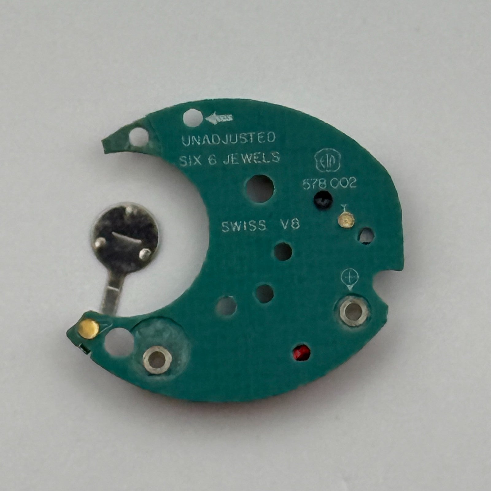 ETA ESA 578.002 Quartz Watch Movement Incomplete Swiss Ladies Vintage Parts