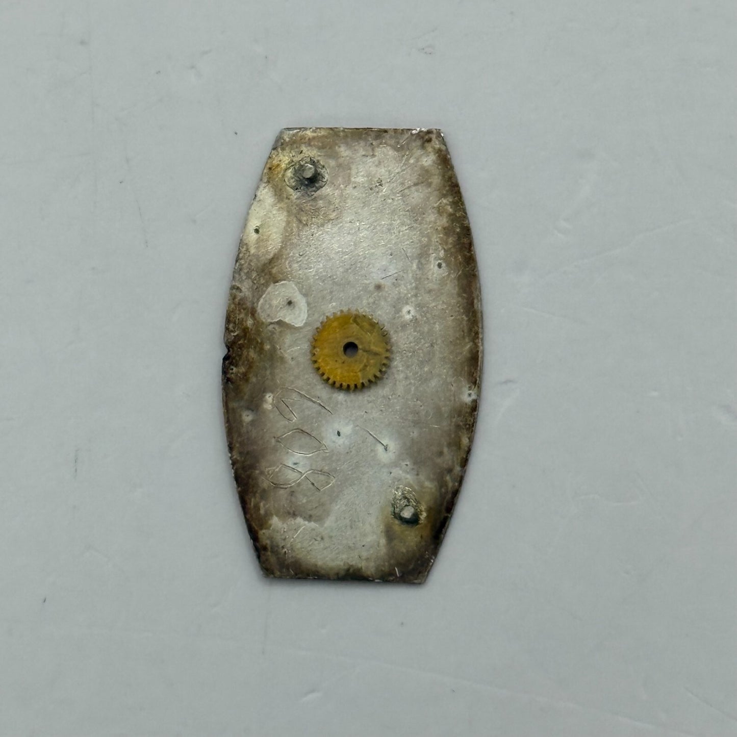 13.5mm Vintage High Grade Oval Brass Colour Manual Wind Watch Movement PARTS