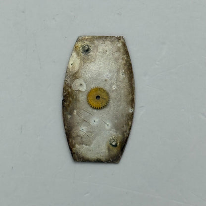 13.5mm Vintage High Grade Oval Brass Colour Manual Wind Watch Movement PARTS