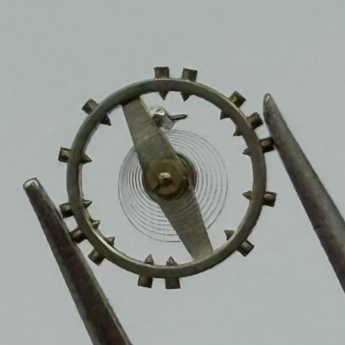 Peseux 140 290 Balance Complete Renata 277 Watch Movement Parts Vintage NOS