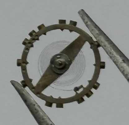 AS 976 1012 Balance Wheel Complete And Spring  532 M Watch Movement Parts NOS