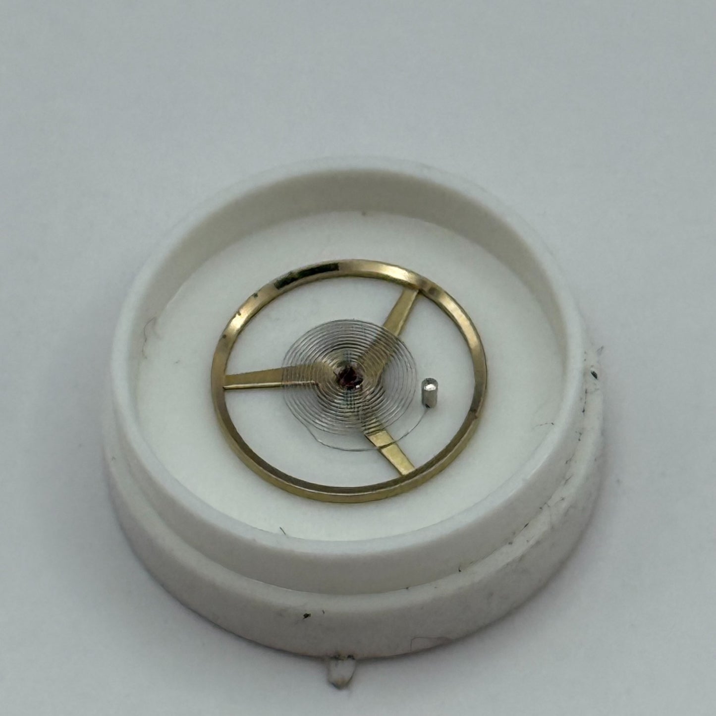 AS 1900 1906 Balance Wheel Complete And Spring 1577 M Watch Movement Parts NOS
