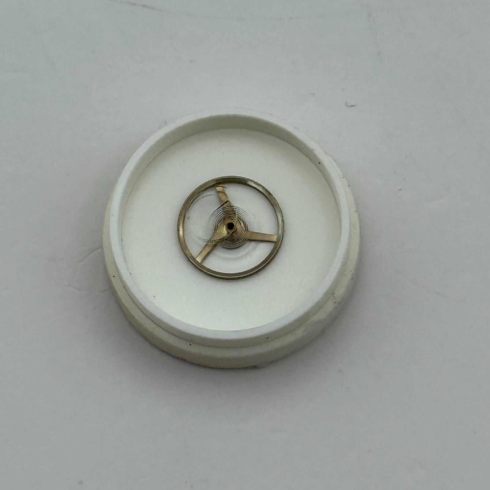 FEF 6660 Balance Wheel Complete And Spring Ord + Inca 1711 Watch Movement Parts