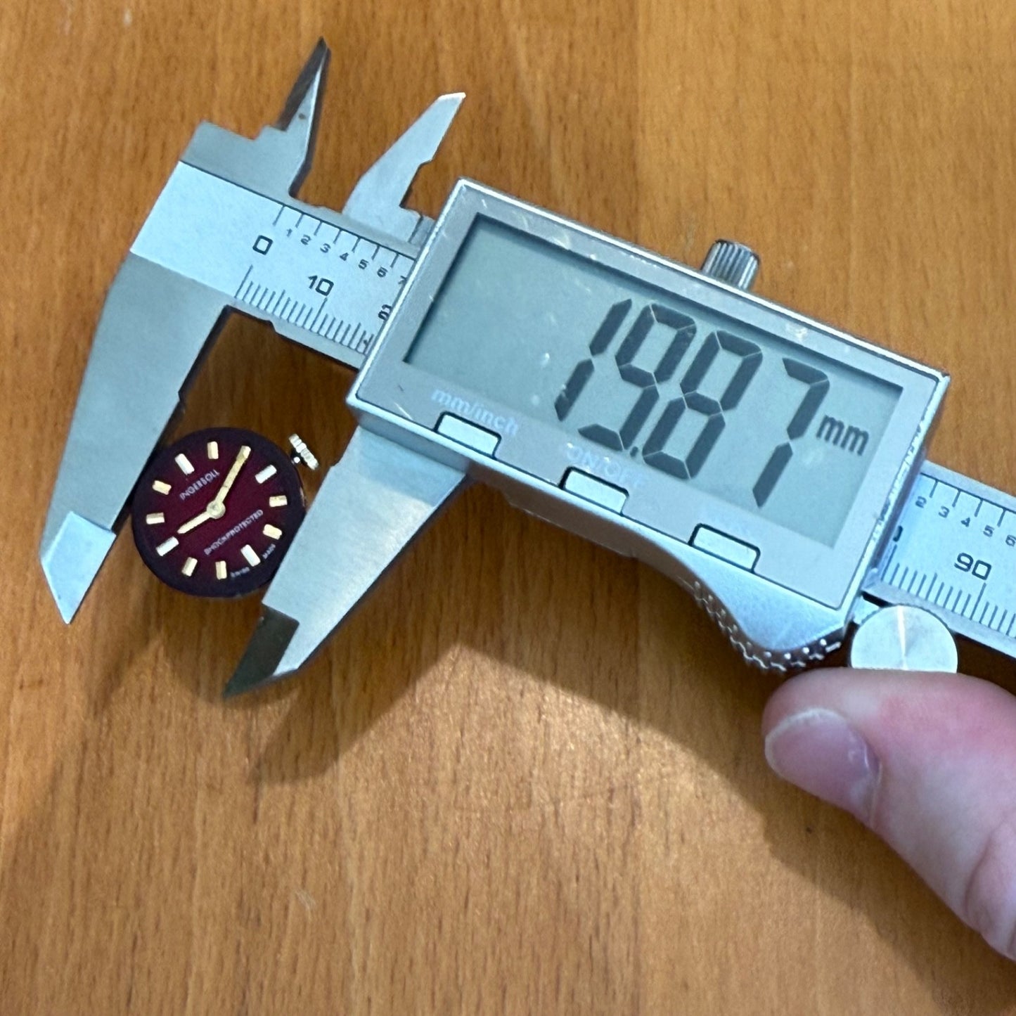 21mm Vintage Ingersoll Amida 562 Swiss 1 Jewel Manual Wind Watch PARTS / REPAIR