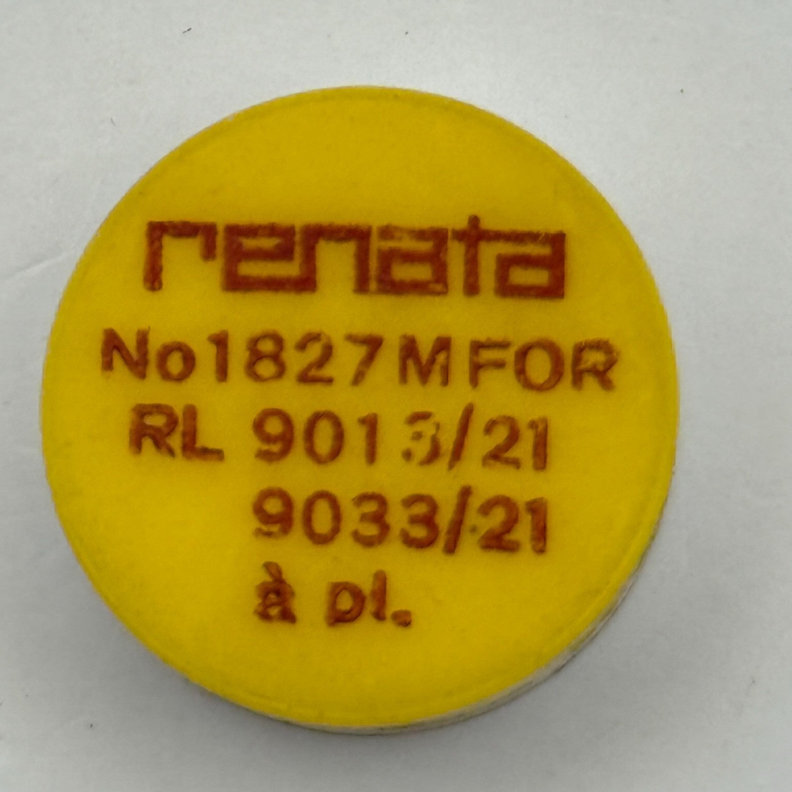 RL 9013/21 9033/21 Balance Wheel Complete And Spring 1827 M Watch Movement Parts