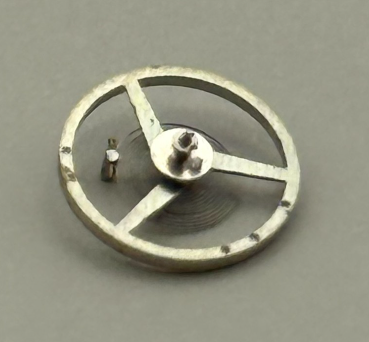AS 976 1012 Balance Wheel Complete And Spring  29 M Watch Movement Parts NOS