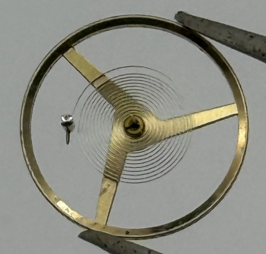 AS 1900 1906 Balance Wheel Complete And Spring 1577 M Watch Movement Parts