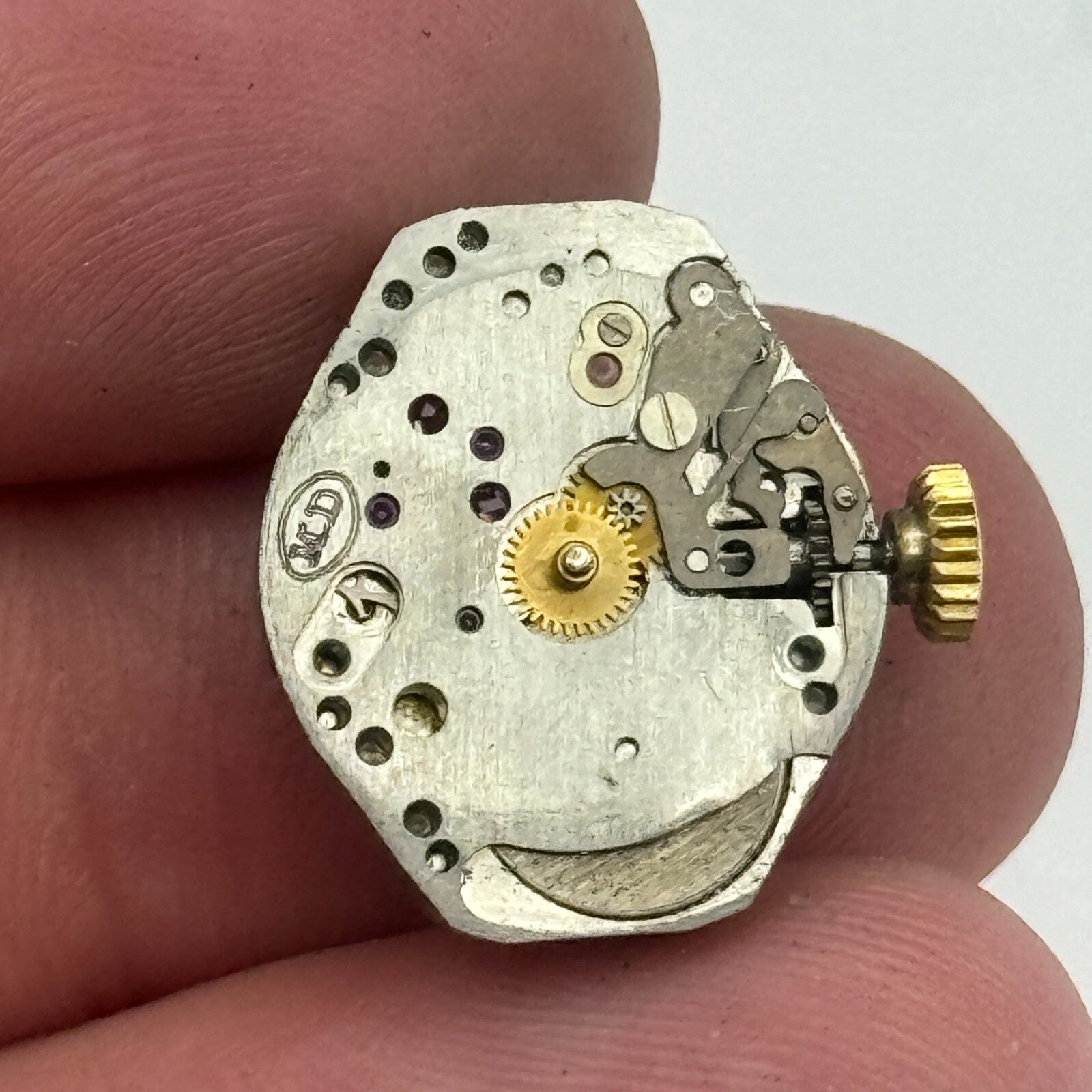 15.1mm Ladies Rotary 520 MD 15 Jewels Manual Wind Swiss Watch Movement PARTS