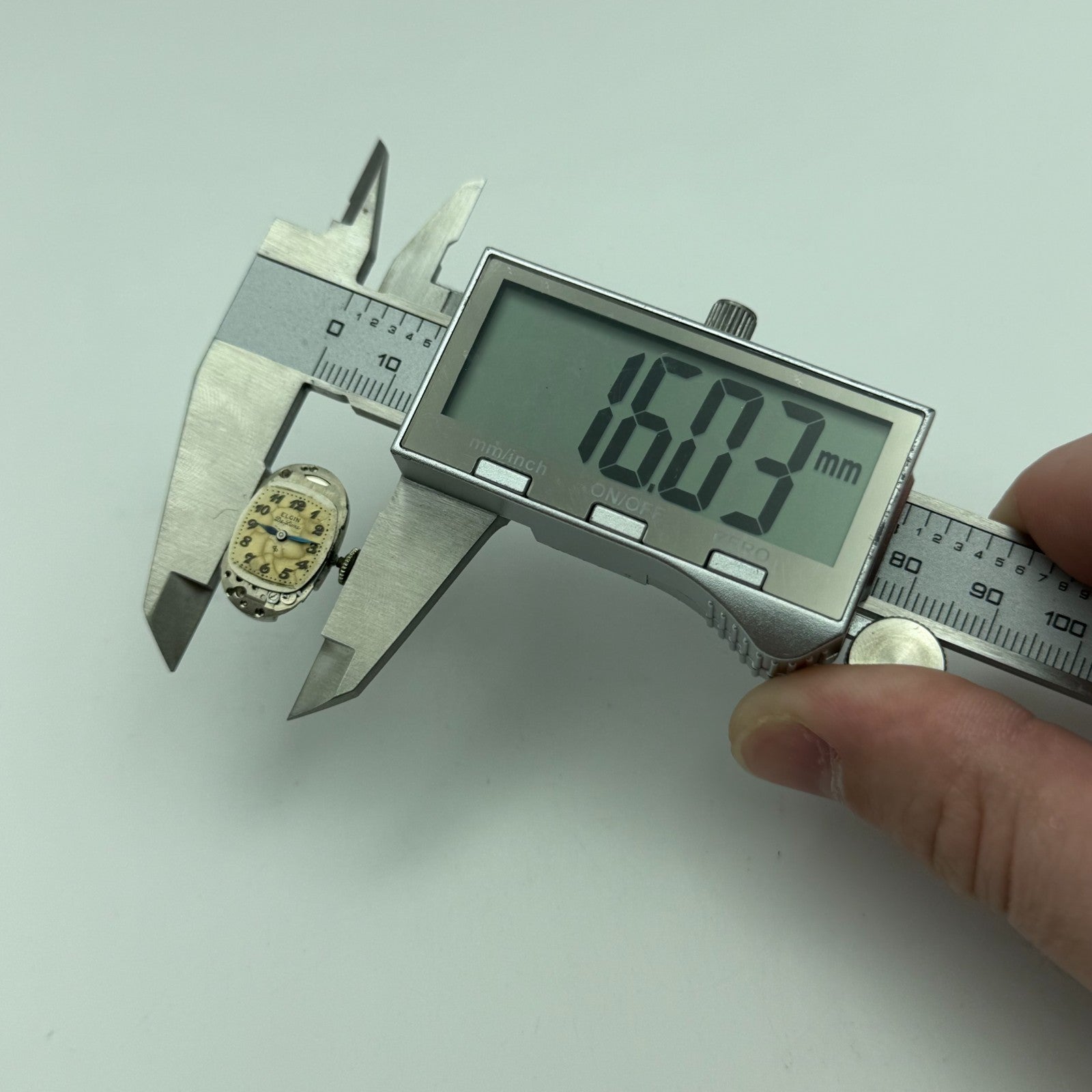 Elgin De Luxe Grade 533 Model 2 1947 Vintage Watch Movement 21/0s Parts Repair