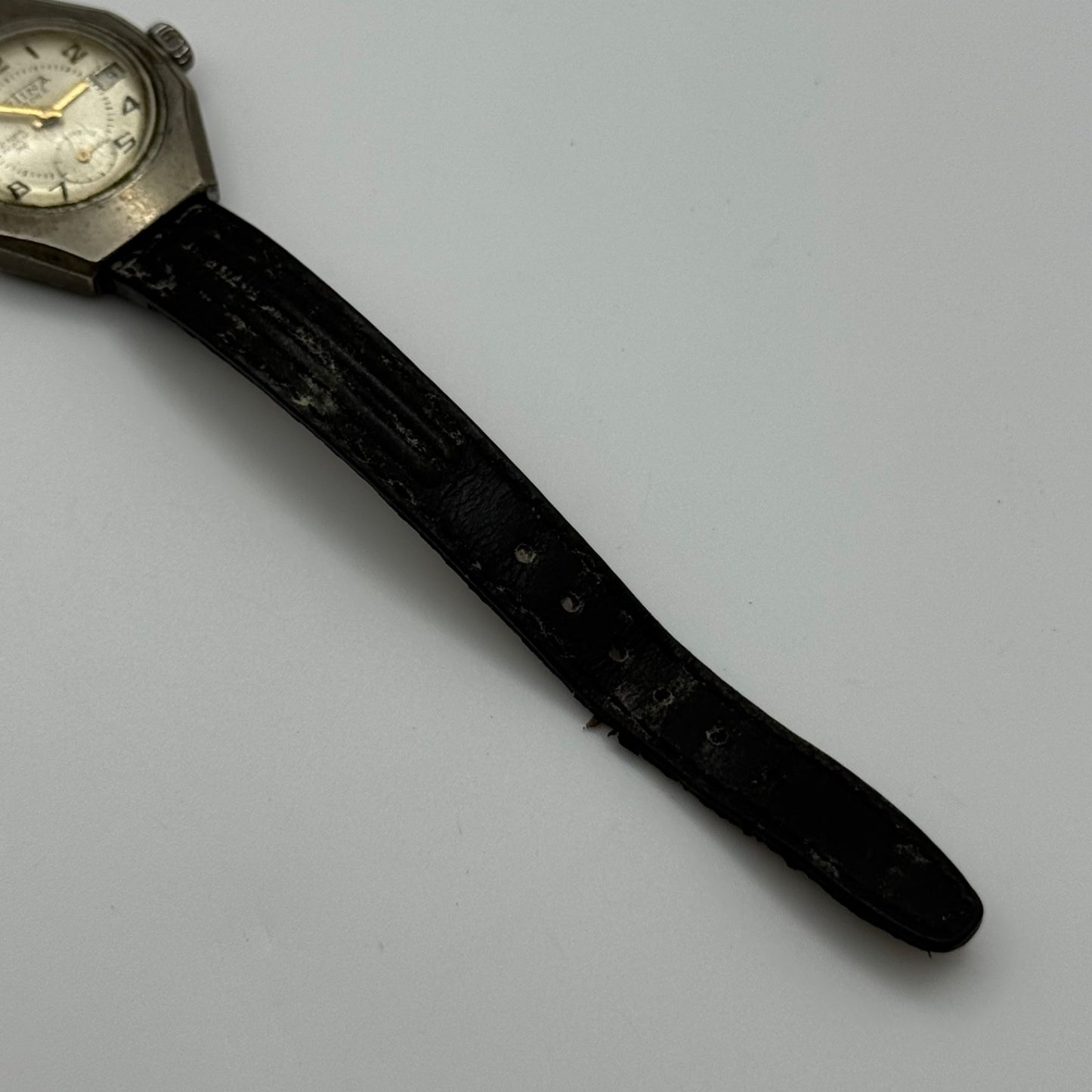 26mm Vintage Utina Etoile Interesting Date Dial Manual Wind Watch PARTS / REPAIR