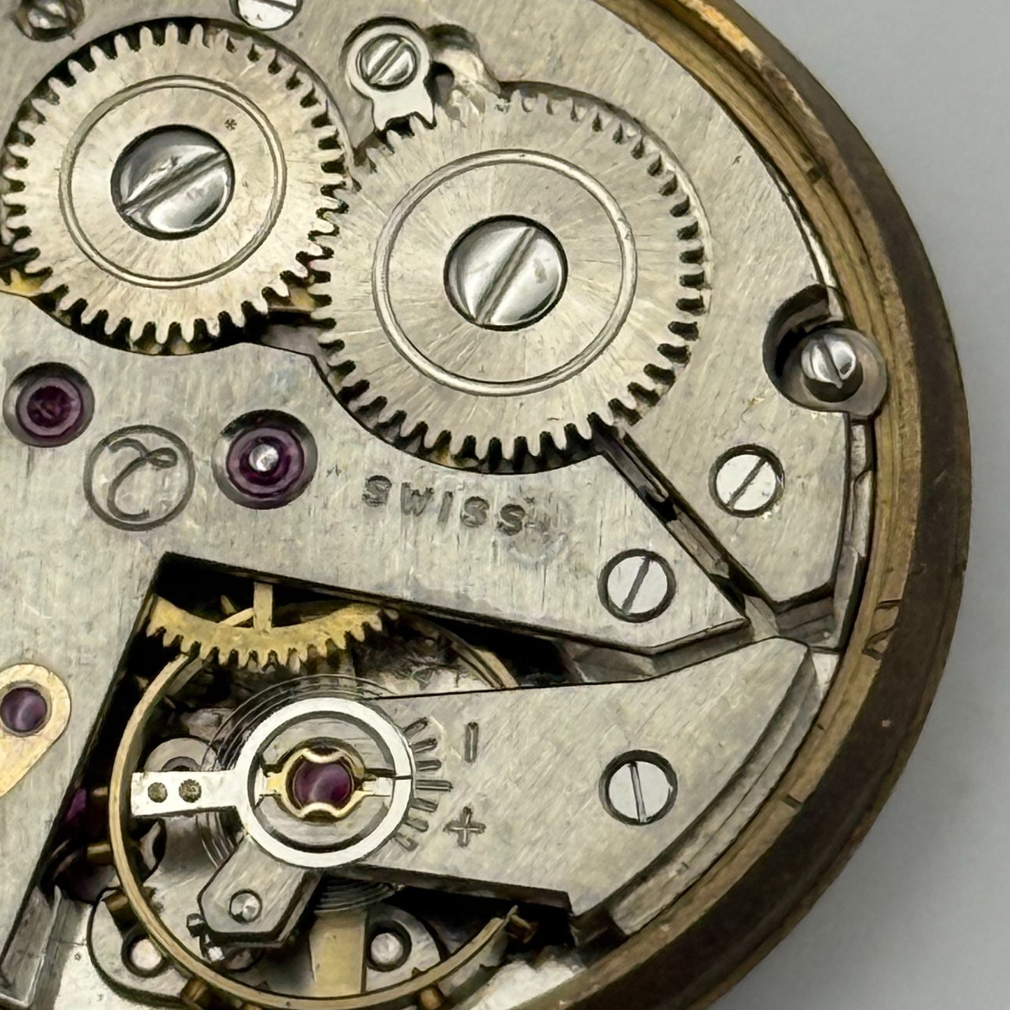 AS 1634 Watch Movement Bernex Manual Wind Vintage Swiss Parts Repair 29.6mm