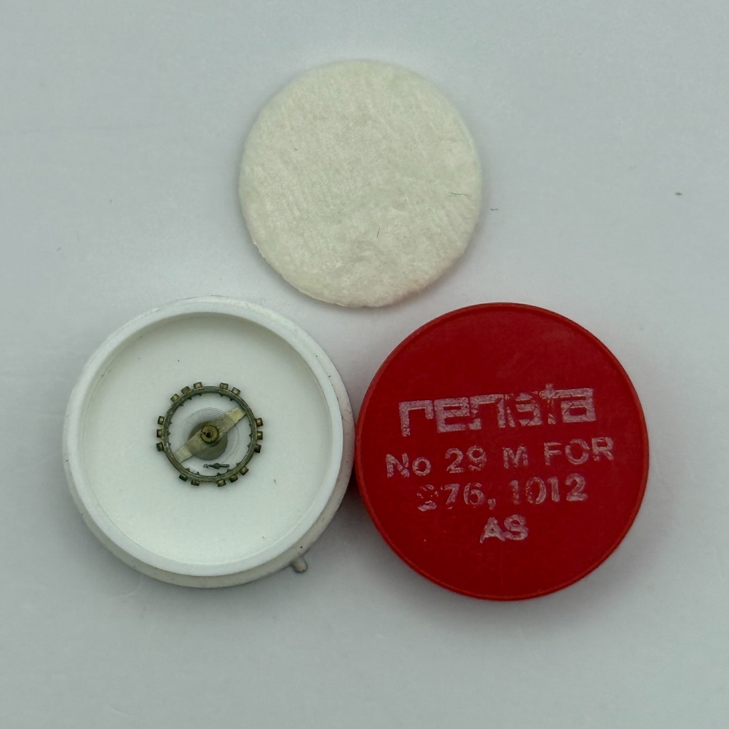 AS 976 1012 Balance Wheel Complete And Spring 29 M Watch Movement Parts NOS