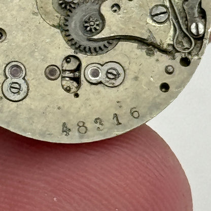 20.3mm Antique Paris Grand Prix 1900 High Grade Thin Manual Wind Watch Movement