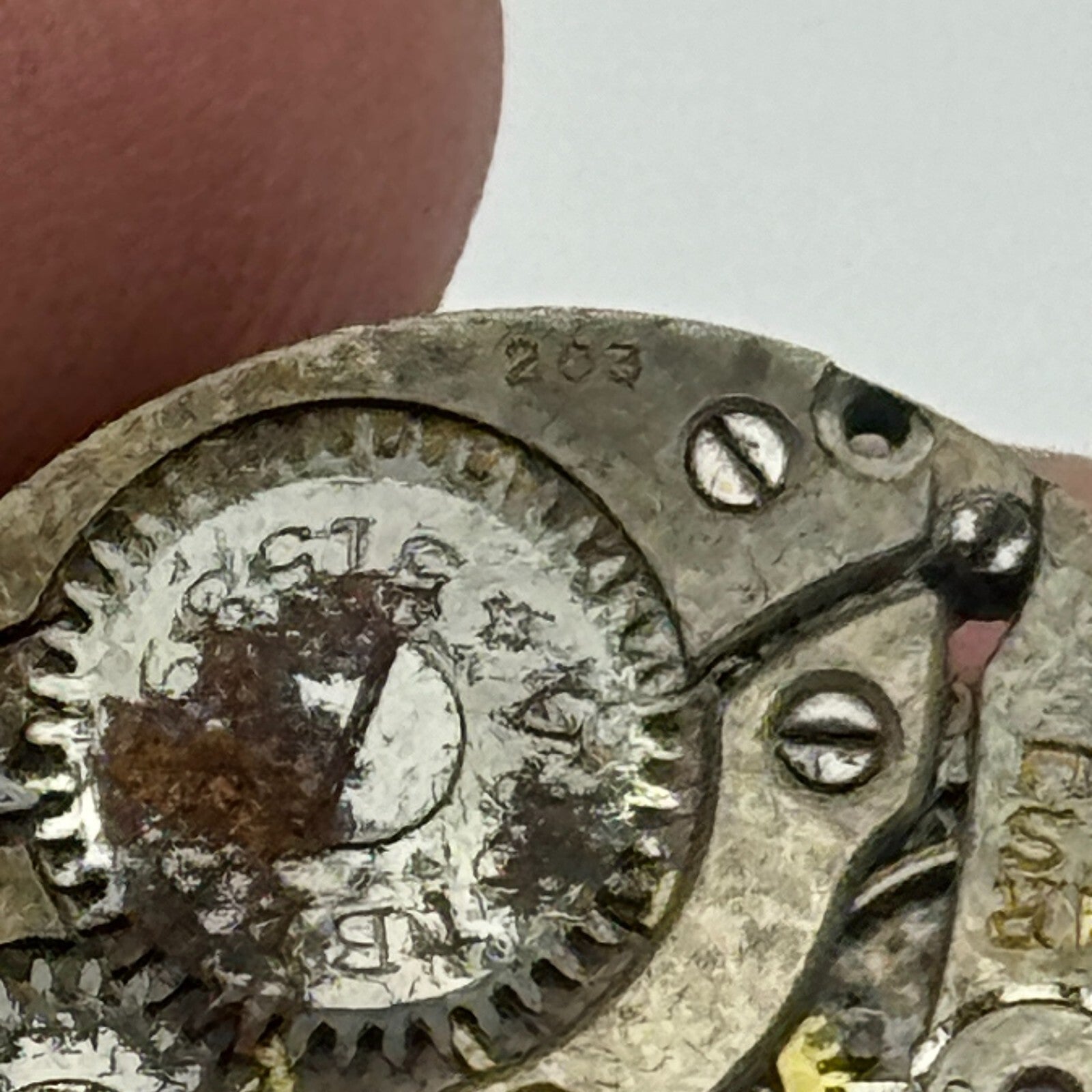 19.7mm Visible Patent 51489 FHF 8 Manual Wind Swiss Watch Movement PARTS SPARES