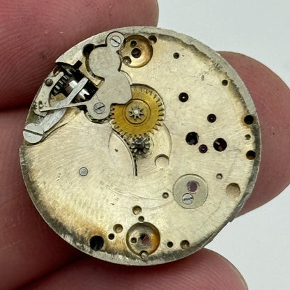 23.6mm Balance Ok 15 Jewels 3 Adj Swiss Vintage Manual Wind Watch Movement PARTS