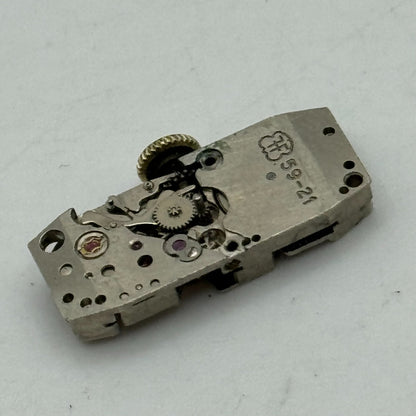 9mm Ladies Rotary FHF 59-21 Tank Watch Movement Manual Wind Swiss PARTS SPARES