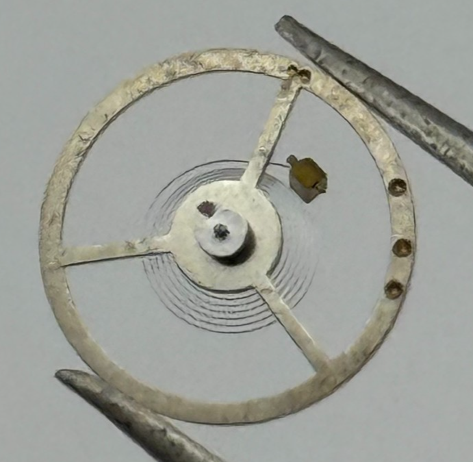EB 8350 8354 8356 Balance Wheel Complete And Spring 8¾’’’ Watch Movement Parts