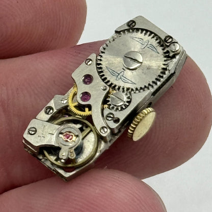 9mm Ladies Rotary FHF 59-21 Tank Watch Movement Manual Wind Swiss PARTS SPARES