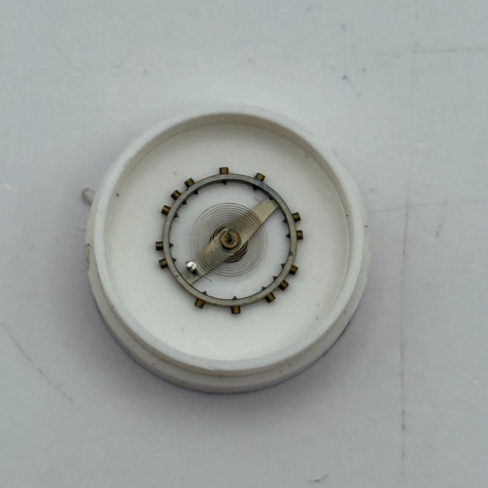 AS 984 Balance Wheel Complete And Spring 10 1/2''' 30 M Watch Movement Parts NOS