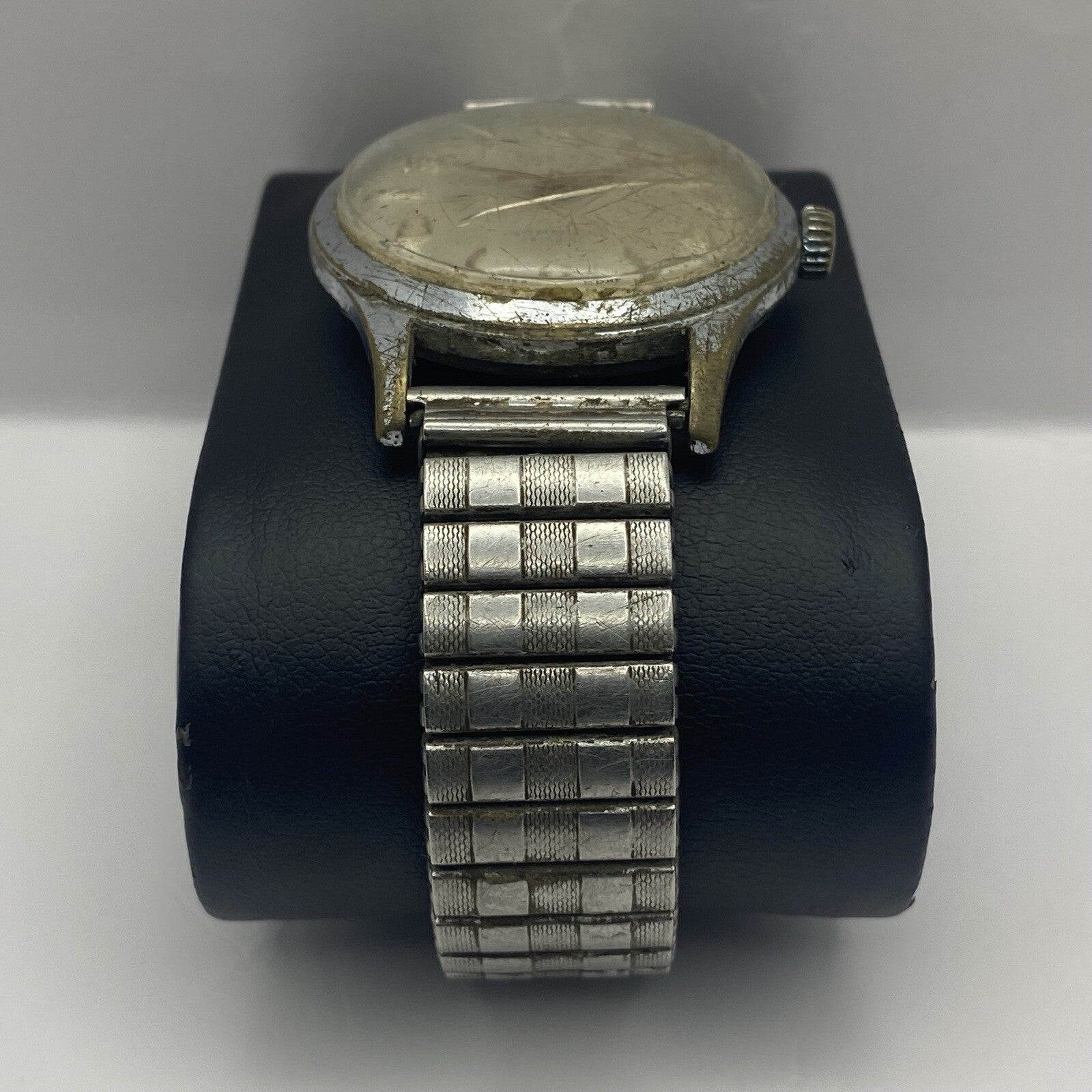 32mm Manual Wind Ensign Sweep Seconds Hand Watch NON WORKING FOR PARTS